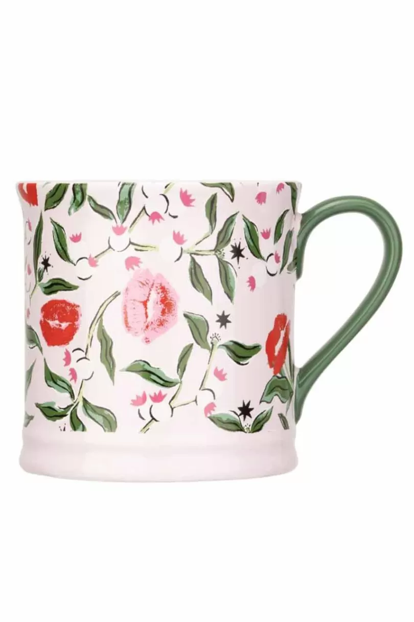 Fashion Christmas Kiss Under The Mistletoe Mug Mugs