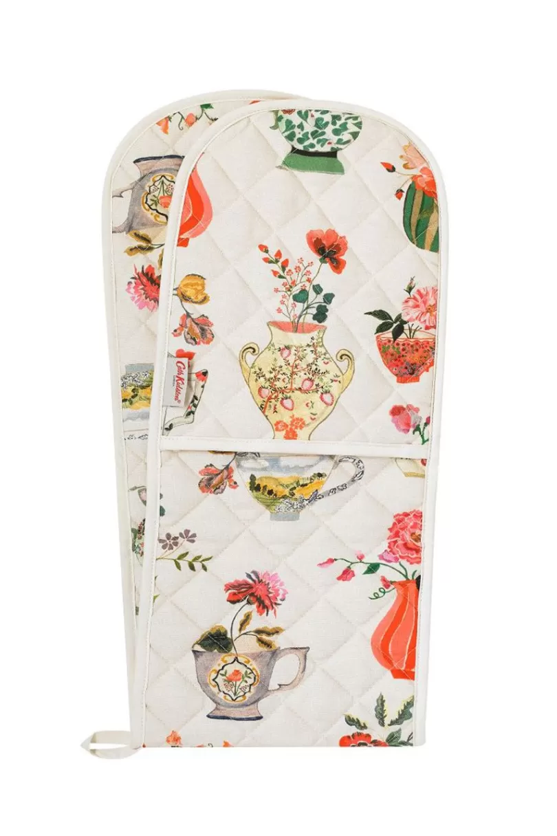 New Cups And Vases Double Oven Glove Aprons & Tea Towels & Gloves