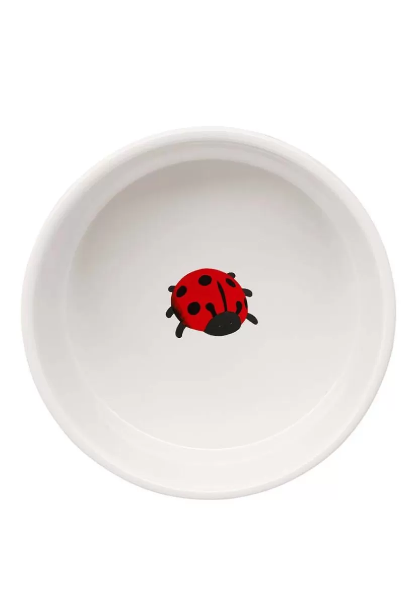 Shop Flora Fauna Greenwich Flowers Ceramic Pet Bowl - L Pets