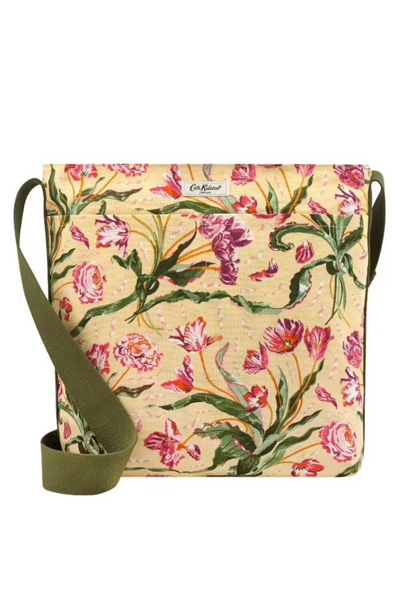 Hot Floral Fancy Zipped Messenger Bag Cross Body Bags