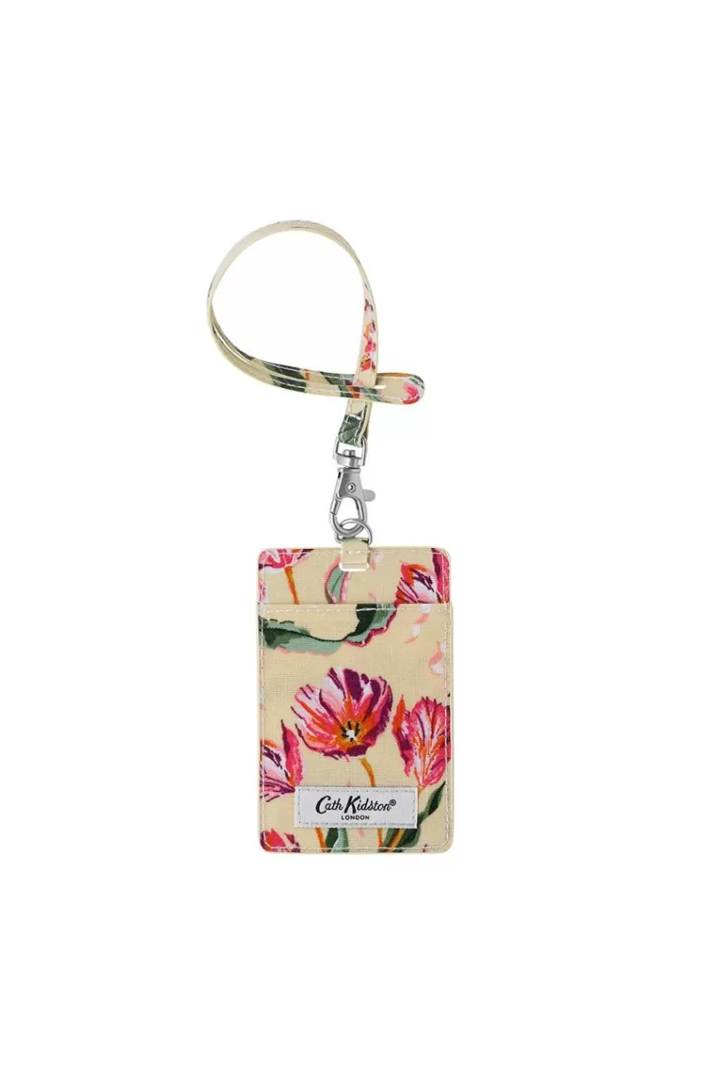 Online Floral Fancy I.D Holder Id Tags & Landyards