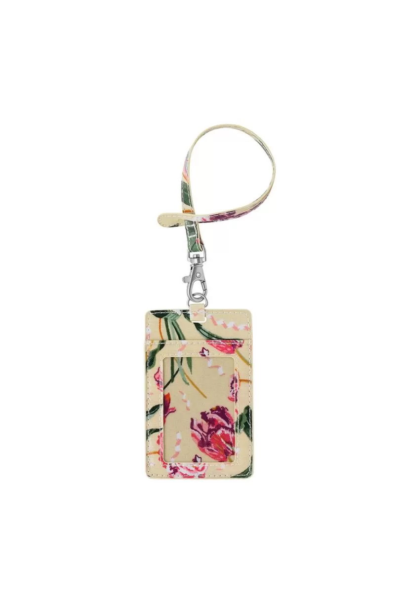 Online Floral Fancy I.D Holder Id Tags & Landyards