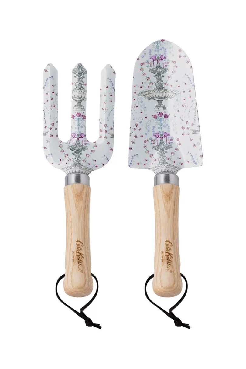 Best Sale Floral Fountain Garden Trowel & Fork Set Garden Accessories