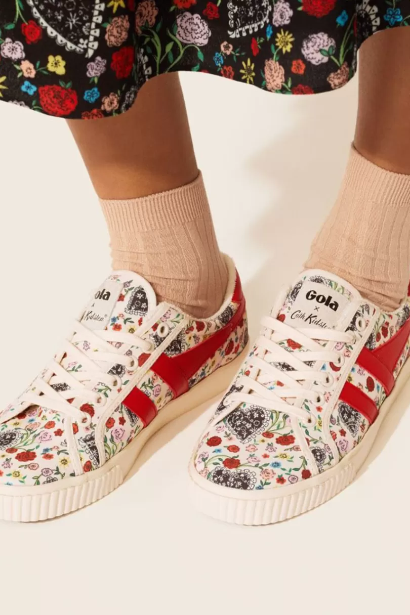 Online Floral Heart Frill Gola Tennis Mark Cox Footwears