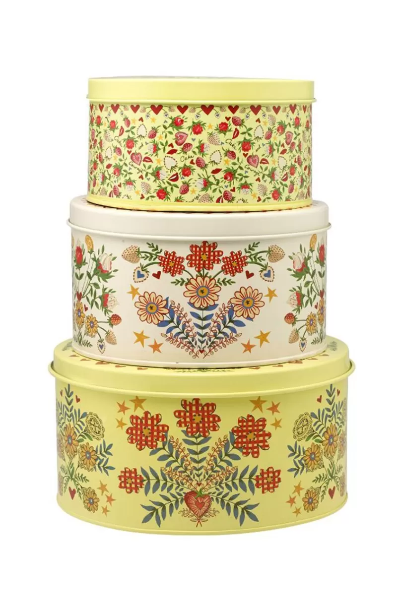 Fashion GBBO Showstopper Set Of 3 Cake Tins Cooking & Dining