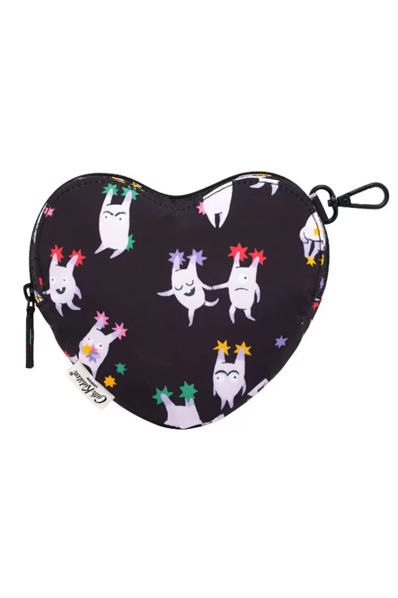 New Good Monsters Foldaway Heart Tote Tote Bags | Foldaway Bags