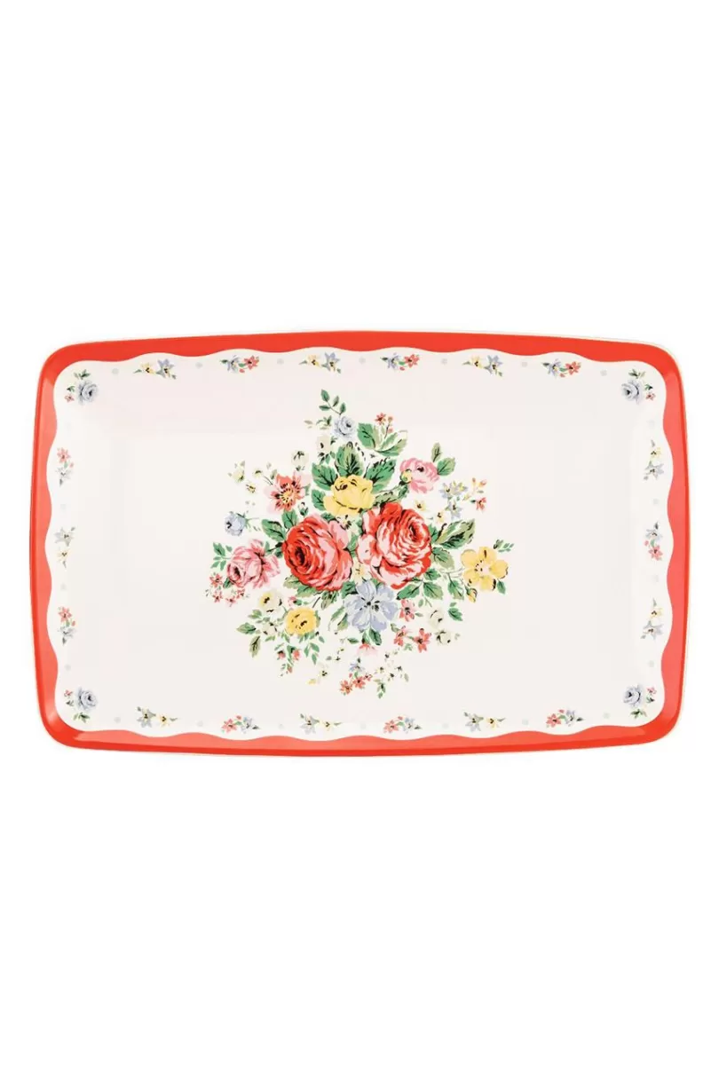 Cheap HAMPSTEAD ROSE RECTANGULAR PLATTER Cooking & Dining