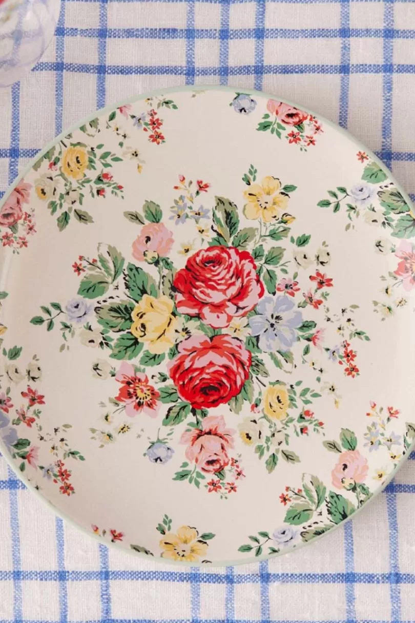 Best Sale HAMPSTEAD ROSE SAGE SIDE PLATE Cooking & Dining