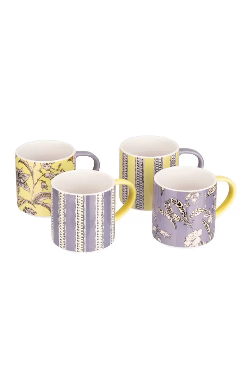 Outlet London Wisteria Set Of 4 Stacking Mugs Mugs