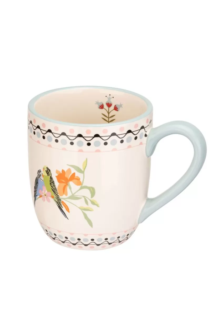 Fashion Love Budgies Breakfast Mug Mugs