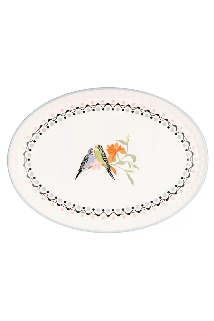 Store Love Budgies Oval Platter Cooking & Dining | Baking Tools