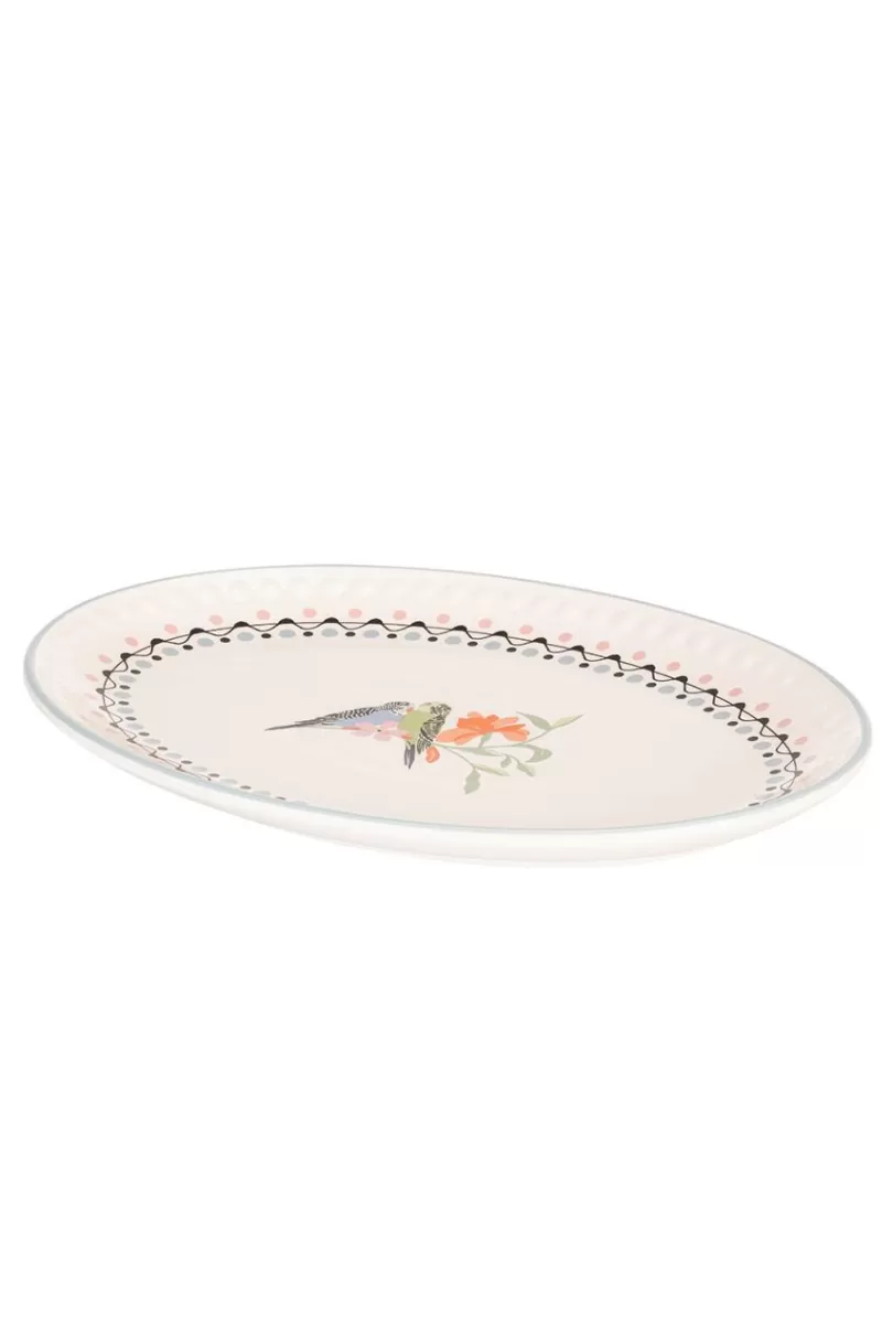 Store Love Budgies Oval Platter Cooking & Dining | Baking Tools