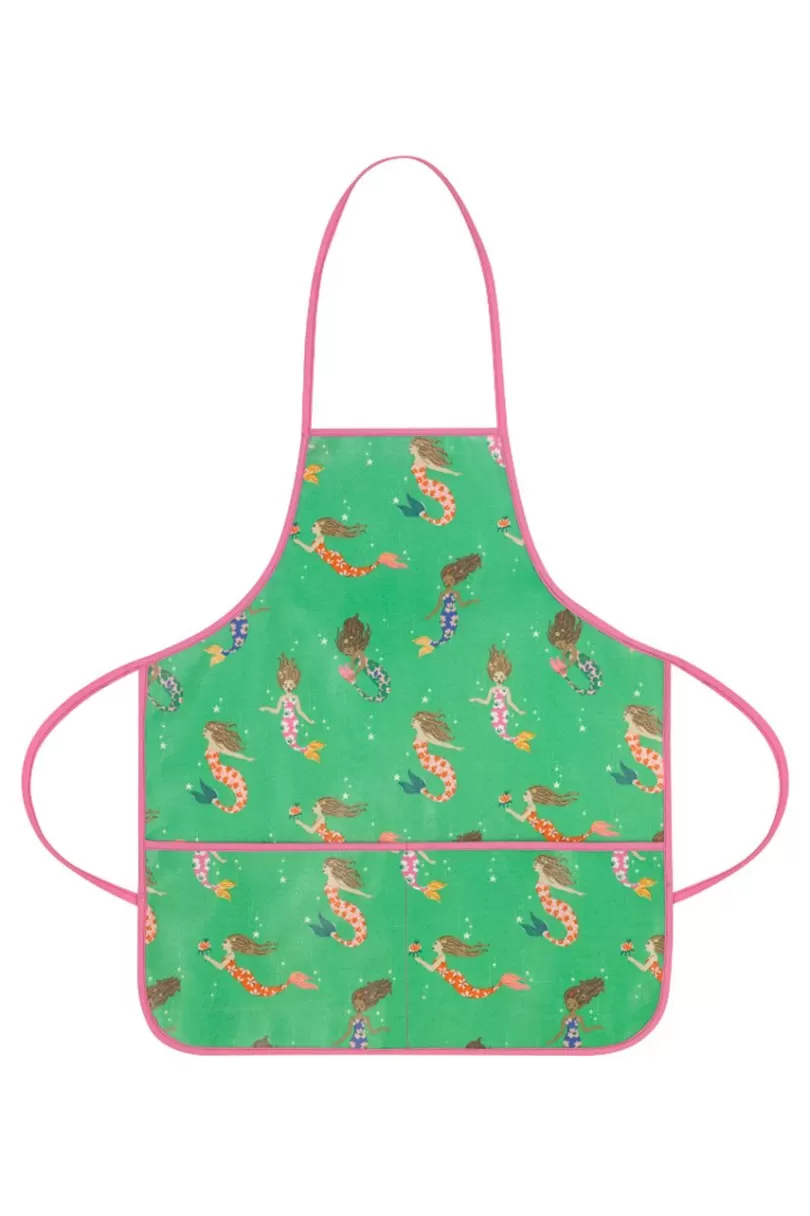 Flash Sale Mermaids Kids Apron Kids Meal Time Essentials