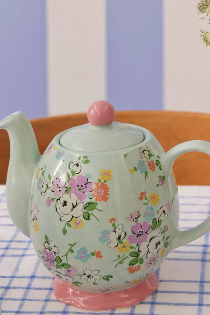 Fashion MEWS DITSY SAGE TEAPOT Cooking & Dining