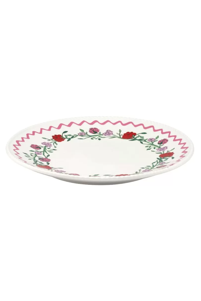 Cheap Rose Garland Dinner Plate Cooking & Dining