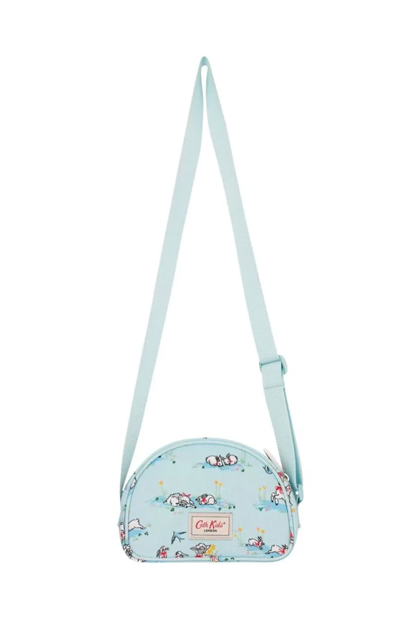 Best Sale Spring Bunnies And Lambs Half Moon Cross Body Bag Kids Bags & Backpacks